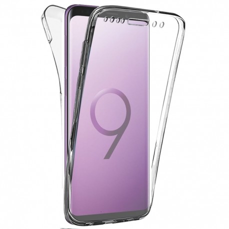 كريم الفا بلس للوجه Coque intégrale silicone transparente Samsung S9
