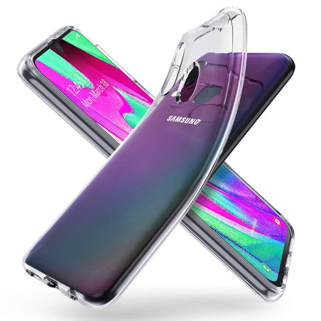 Coque silicone transparente Samsung Galaxy A40