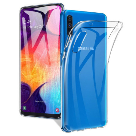 Coque silicone transparente Samsung Galaxy A50