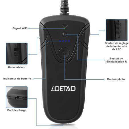 Endoscope étanche iPhone/Android/iOS/Tablette