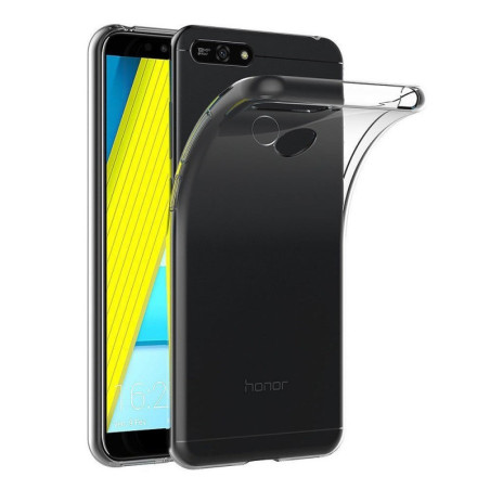 Coque silicone + verre trempé Honor 7A