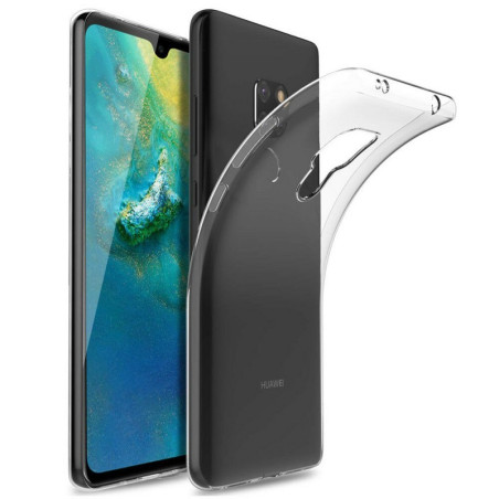 Coque silicone + verre trempé Huawei Mate 20