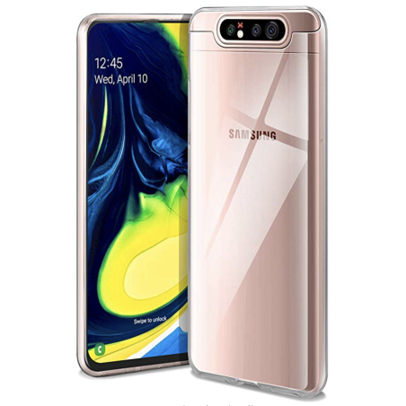 Coque silicone transparente Samsung Galaxy A80