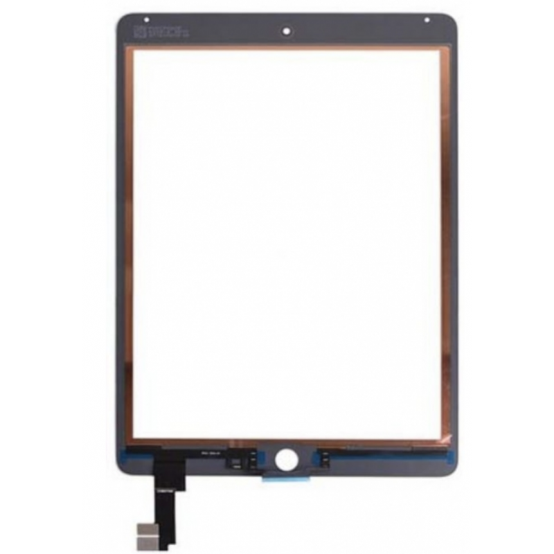 Kit de montage d'écran tactile pour iPad 6 Air 2 A1566 A1567 avec film  trempé, colle et outils, pas d'écran LCD (blanc)