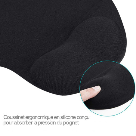 Tapis de souris ergonomique