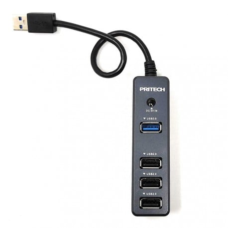 Hub USB avec 3 ports USB 2.0 + 1 port USB 3.0