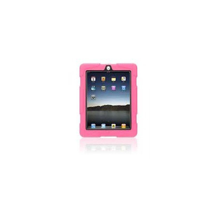 Coque antichoc rose iPad 2/3