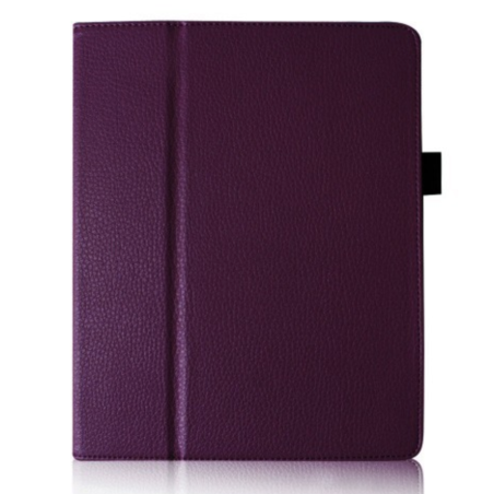 Etui cuir violet iPad 2 / 3 / 4