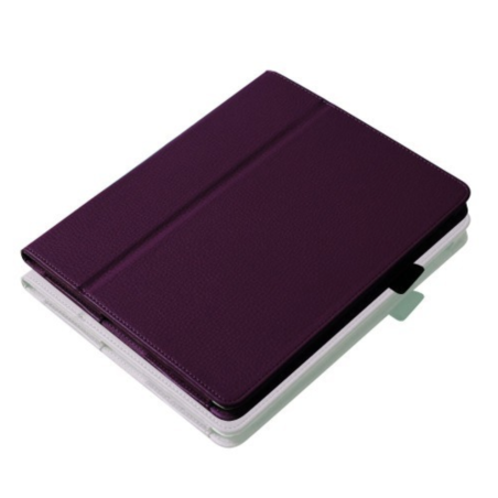 Etui cuir violet iPad 2 / 3 / 4