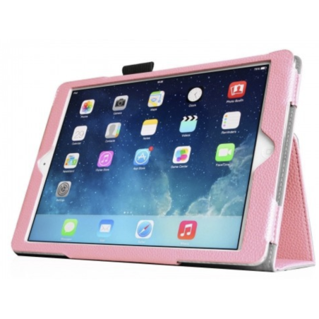 Etui cuir Rose iPad Air / iPad 5 9,7" / iPad 6 (2018)