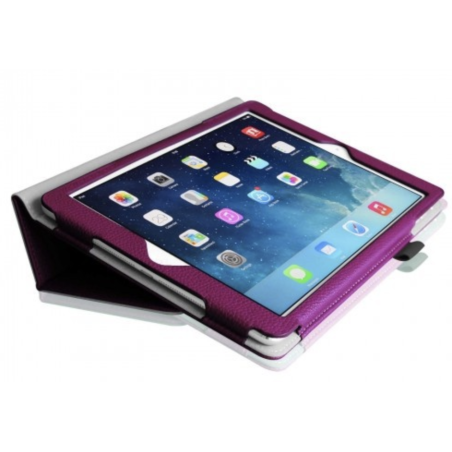 Etui cuir Violet iPad Air / iPad 5 9,7" / iPad 6 (2018)