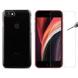MMS  Film verre trempé 4D – Apple iPhone SE 2020 Noir protection écran
