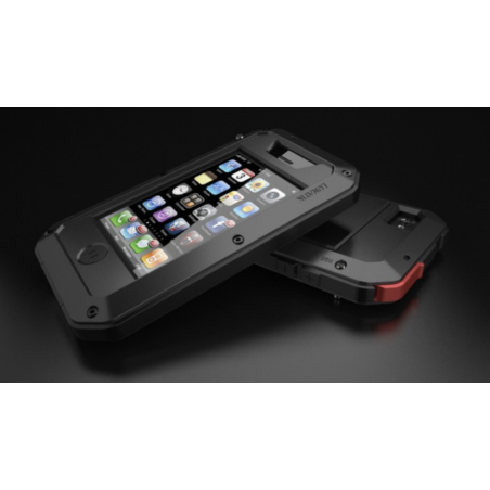 Coque Lunatik noir iPhone SE (2020)