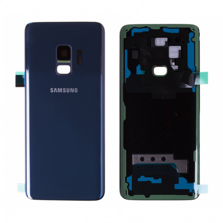 عطر الاطفال بولغاري Vitre arrière d'origine Samsung Galaxy S9 Bleu Corail
