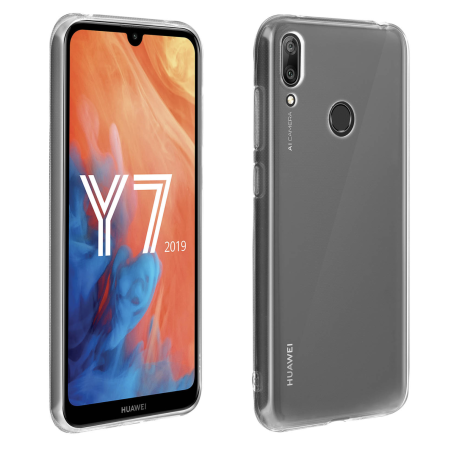 Coque silicone transparente Huawei Y7 (2019)