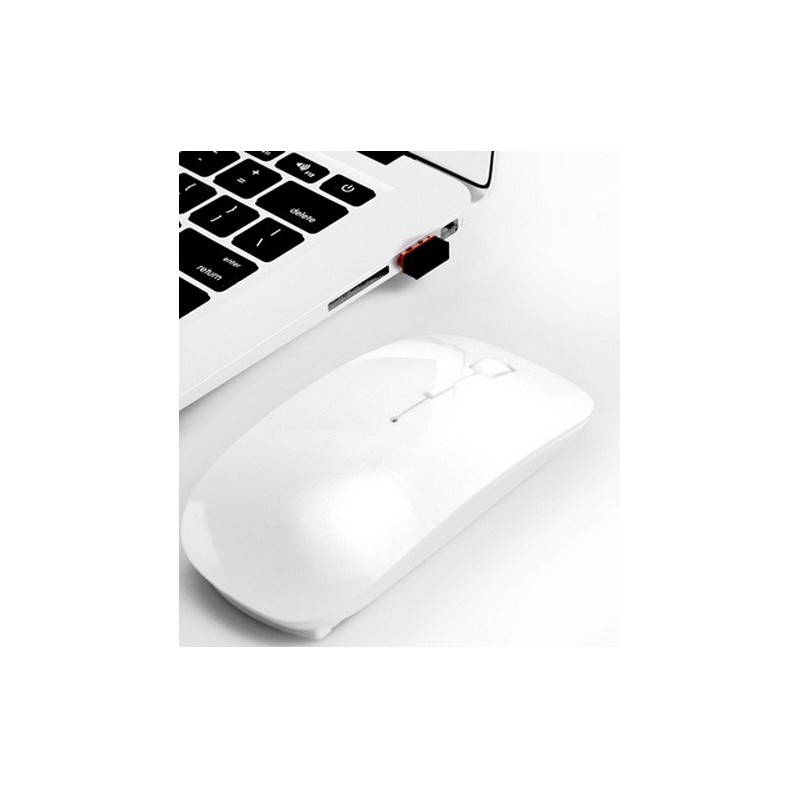 Souris bluetooth sans fil blanche MacBook
