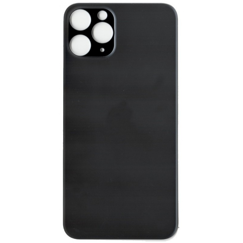 Vitre arrière pour iPhone 11 Pro Max gris clair (large hole)