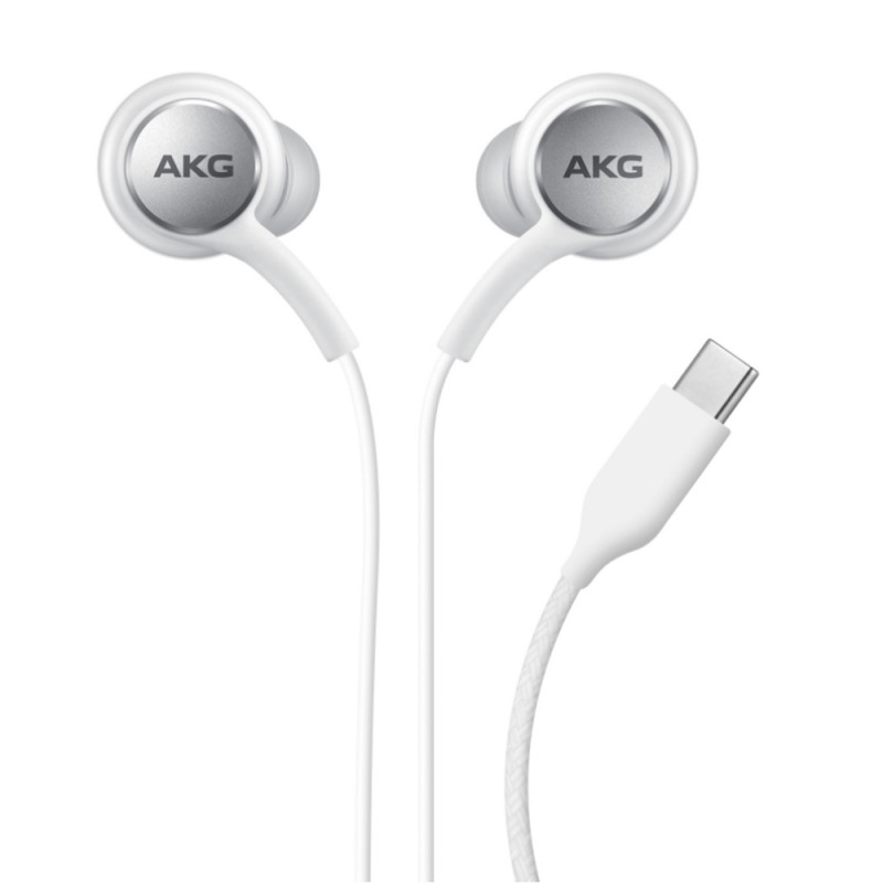 2 PACK - Samsung AKG Type C USB C Écouteur/écouteur Filaire pour Samsung  Note10, S20 & S21 - 3.5mm jack 