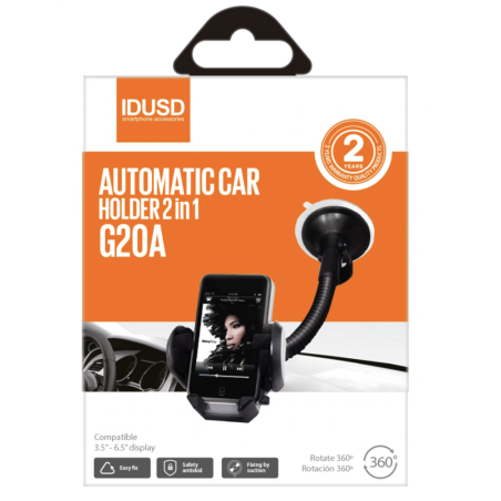 Support smartphone universel ventouse voiture - IDUSD