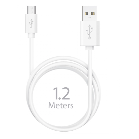 Câble micro USB Blanc 1,2m - IDUSD