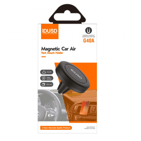 Support magnétique smartphone voiture - IDUSD