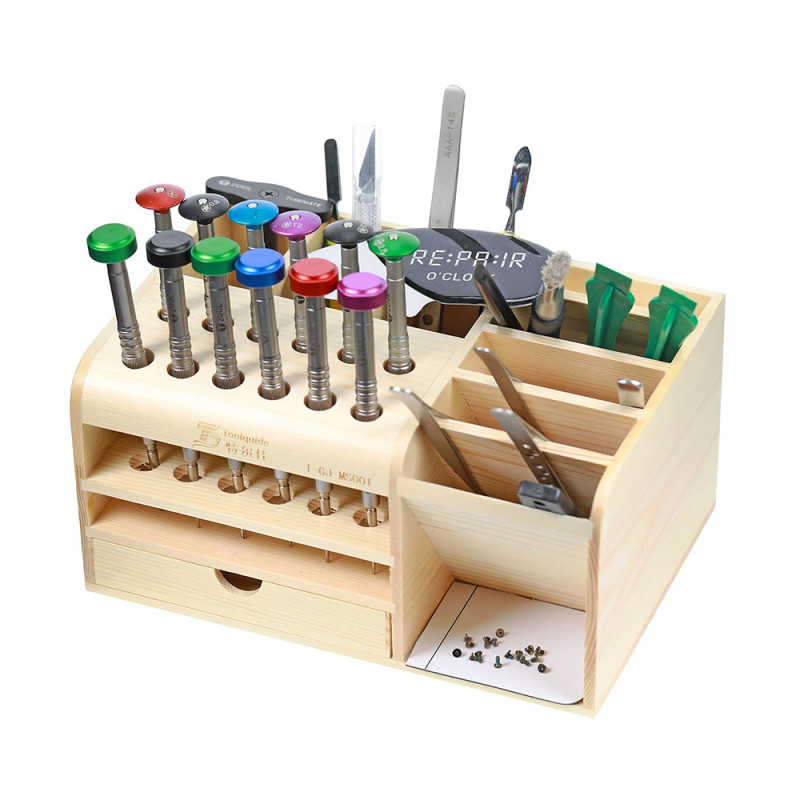 Organisateur d'outils en bois