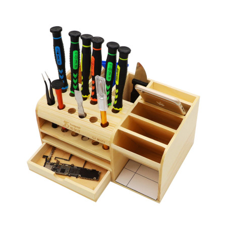 Organisateur outils en bois