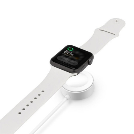 Station de charge magnétique Apple Watch Blanc