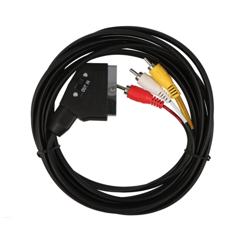 MATR VC3-1D: Câble péritel, prise - prise, 1 m chez reichelt elektronik