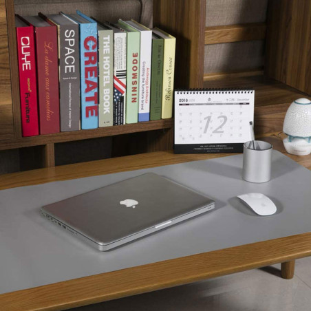 Tapis de Bureau Vert et Gris