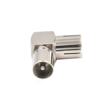 Adaptateur angle droit RF câble coaxial TV