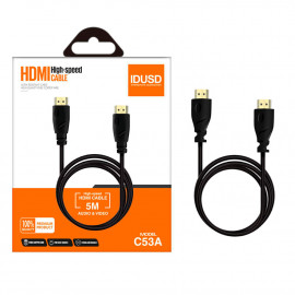 Câble d'extension HDMI® mâle à femelle | Connecteur de préhension | HDR |  Garantie à vie - Câble de rallonge HDMI - HDMI mâle droit pour HDMI femelle