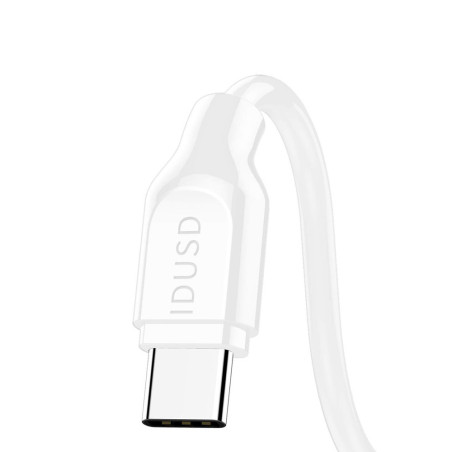 Chargeur complet Fast Charge USB-C 2m Blanc - IDUSD