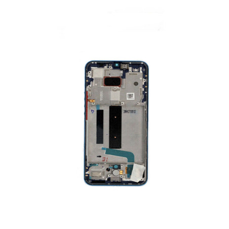 Ecran complet LCD avec châssis Xiaomi Mi 10 Lite Bleu + outils