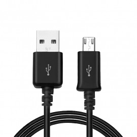 Chargeur Secteur vers USB Blanc + Cable USB 1m pour liseuses et Smartphones  avec Port Micro USB