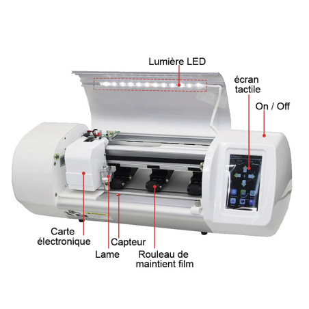 Machine film hydrogel tactile