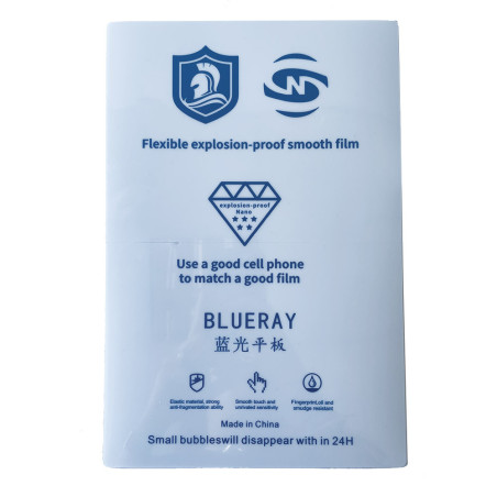 Lot de 100 films hydrogel anti-lumière bleue Smartphone 