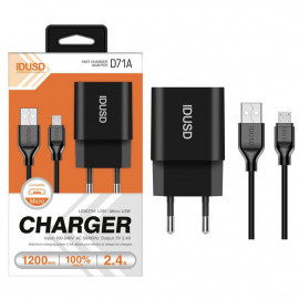 DURACELL - Cable USB _ Micro USB - 2M - NOIR