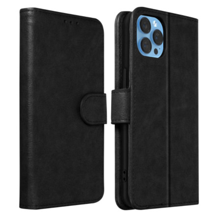 Etui portefeuille noir iPhone 13 Pro