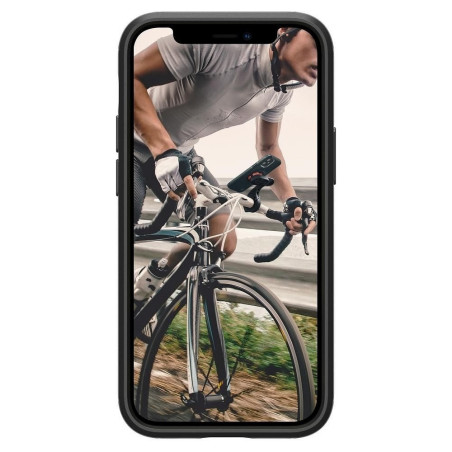 Coque Spigen Bike Mount noir iPhone 12 Mini