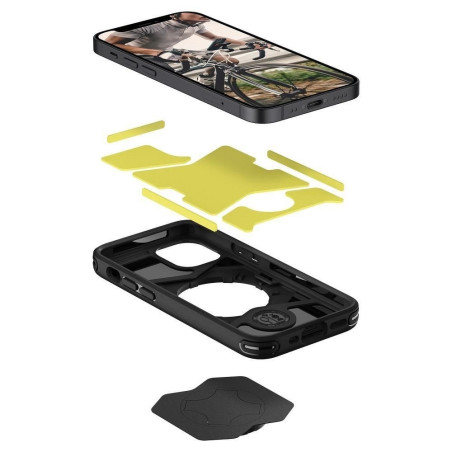 Coque Spigen Bike Mount noir iPhone 12 Mini