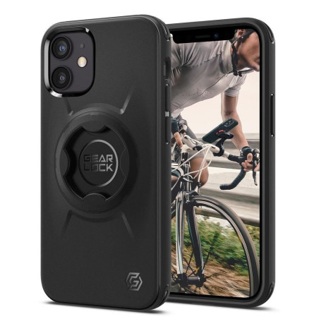 Coque Spigen Bike Mount noir iPhone 12 Mini