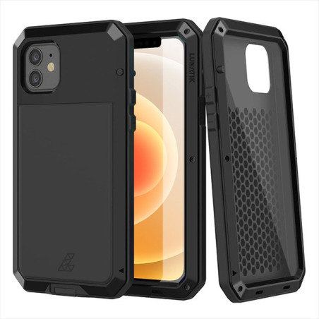 Coque Lunatik noire iPhone 12 Mini