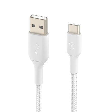 Câble USB-C tressé 15cm Belkin