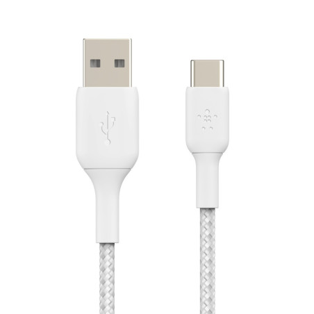 Câble USB-C tressé 15cm Belkin