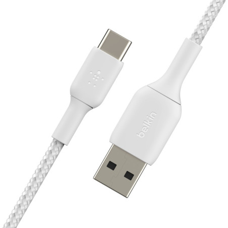 Câble USB-C tressé 15cm Belkin