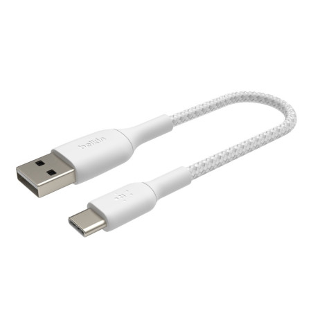 Câble USB-C tressé 15cm Belkin