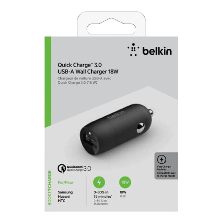 Prise allume-cigare Quick Charge 18W Belkin