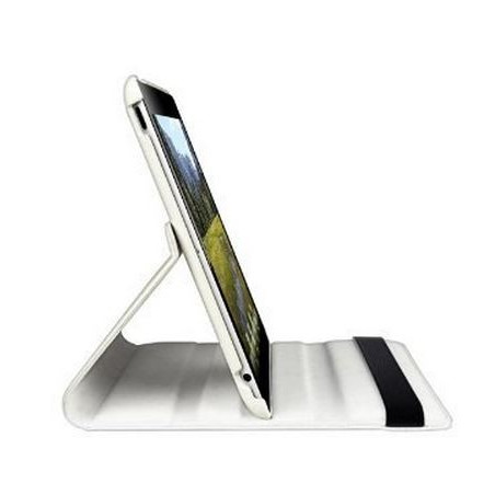 Etui cuir 360° blanc iPad 2/3