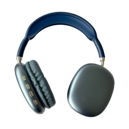 Casque stéréo Bluetooth micro intégré bleu